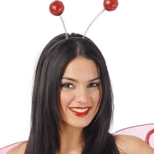 Cerchietto palline rosse