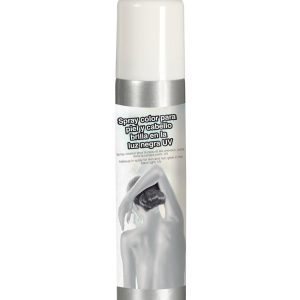 Trucco spray corpo e capelli bianco body painting