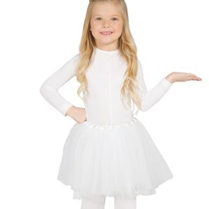 Tutù bambino 30cm bianco