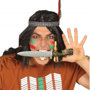 Coltello indiano 30 cm plastica