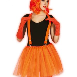 Tutù 40cm arancio fluo