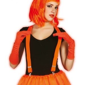 Bretelle arancio misura adulto