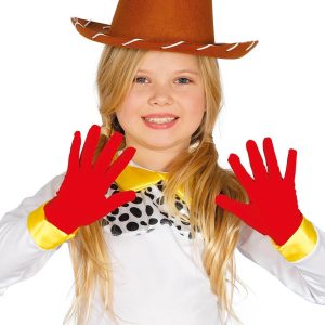 Guanti rossi bambino