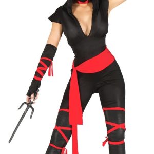 Vestito da donna ninja