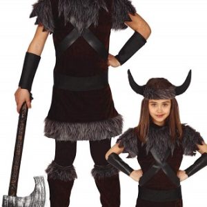 Vestito da vikinga o vikingo