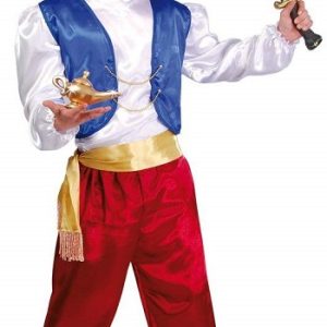 Vestito da aladino genio della lampada