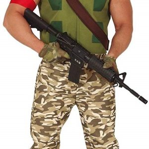 Vestito personaggio skin soldato videogames