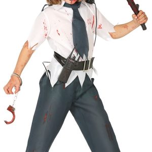 Vestito poliziotto zombie