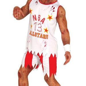 Vestito giocatore di basket zombie
