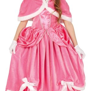 Vestito principessa inverno rosa