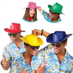 Cappello hawaiano colorato