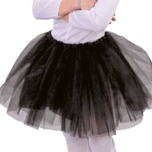 Tutù bambino 30cm nero