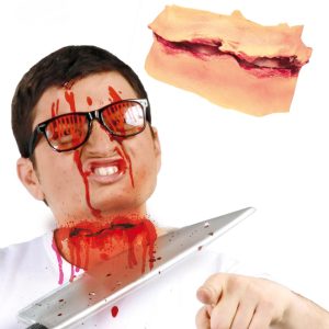 Cicatrice taglio alla gola