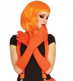 Guanto neon arancio 45cm