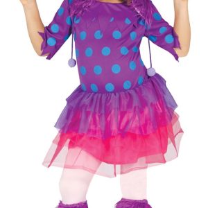 Vestito monstruita lilla