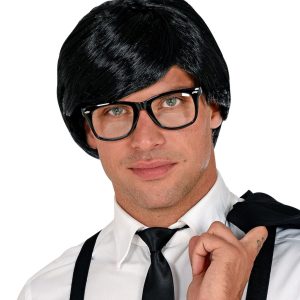 Parrucca multicaratteriale nera