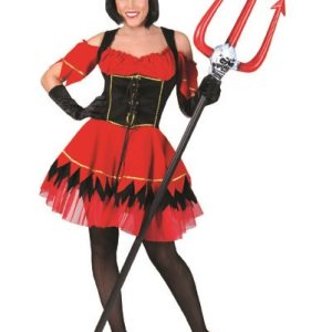 Vestito sexy devil diavola sexy