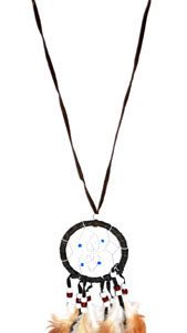 Collana per travestimento da indiano