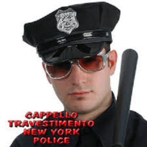 Cappello polizia nero