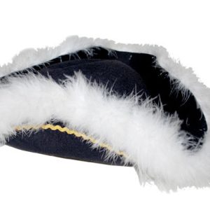 Cappello tricorno rosso