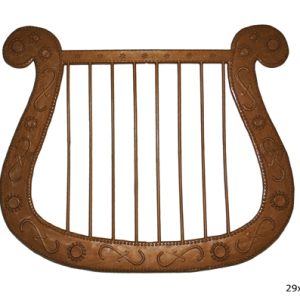 Arpa da angelo oro lucido