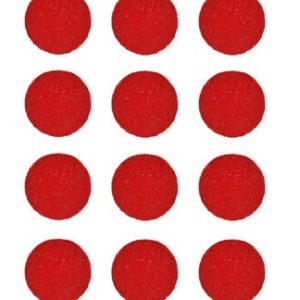 Naso clown in spugna 5 cm confezione da 12 pz