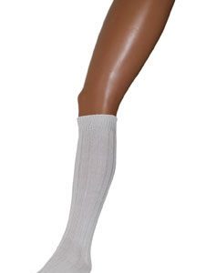 Calze gambaletto a coste