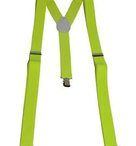 Bretelle neon gialle elastico mm25
