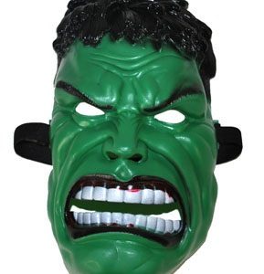 Maschera uomo muscoloso verde