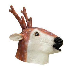 Maschera cervo in lattice