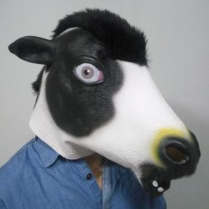 Maschera mucca carolina