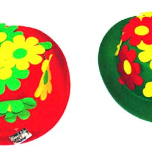 Cappello clown solo rosso