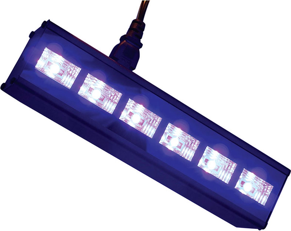 Luce led uv nera 6x3w - immagine 3