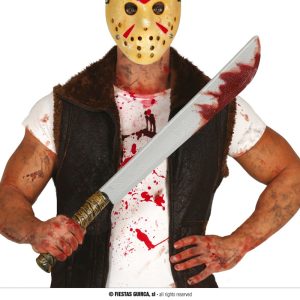 Macete insanguinato 74 cm in plastica