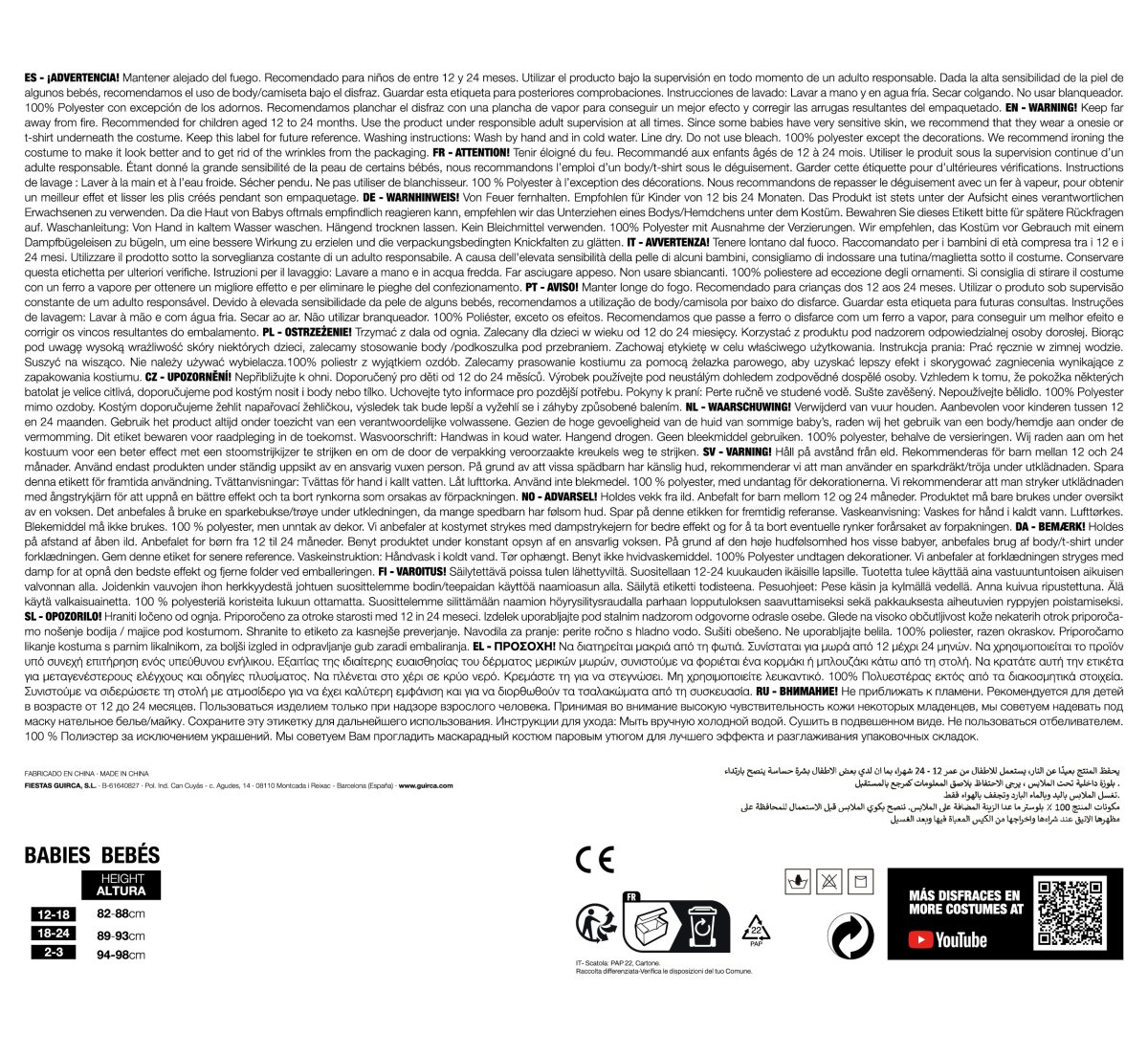 Costume da Apetta - immagine 5