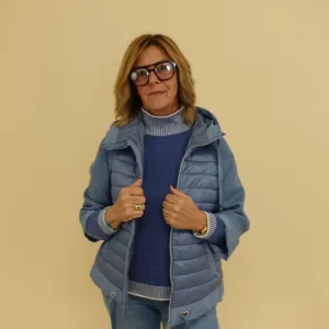Piumino Giovanna Blu Jeans