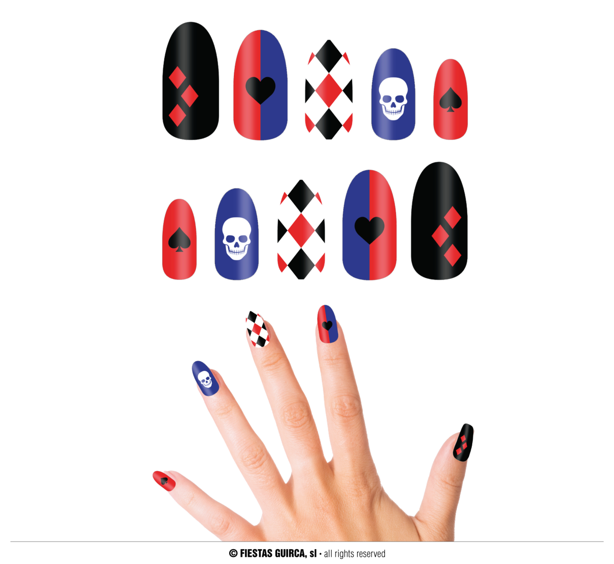 Set unghie bambina pericolosa - immagine 2