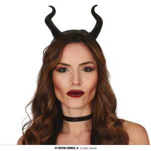 Corna da demone nere