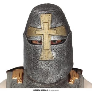 Elmo crociato medievale