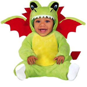 Vestito da draghetto alato