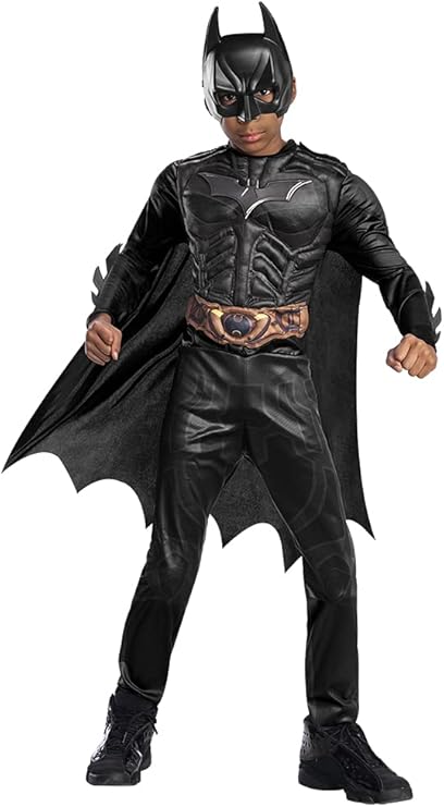 Costume da Batman black line deluxe - immagine 2