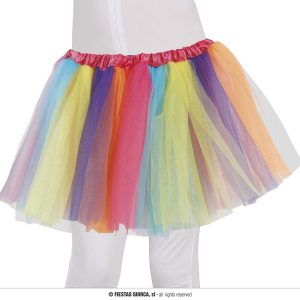 Tutù multicolore per bambino 30cm