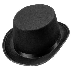 Cilindro nero misura bambino