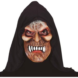 Maschera vampiro con cappuccio