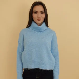 Maglione Total Azzurro
