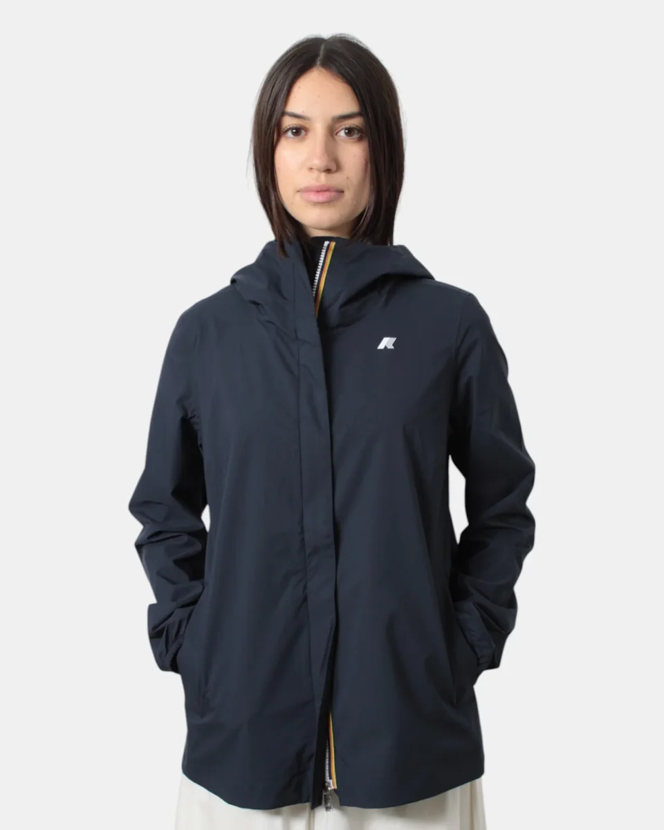 giubbotto marguerite eco stretch dot v k89 blue depth