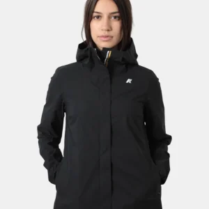 giubbotto marguerite eco stretch dot v usy black pure