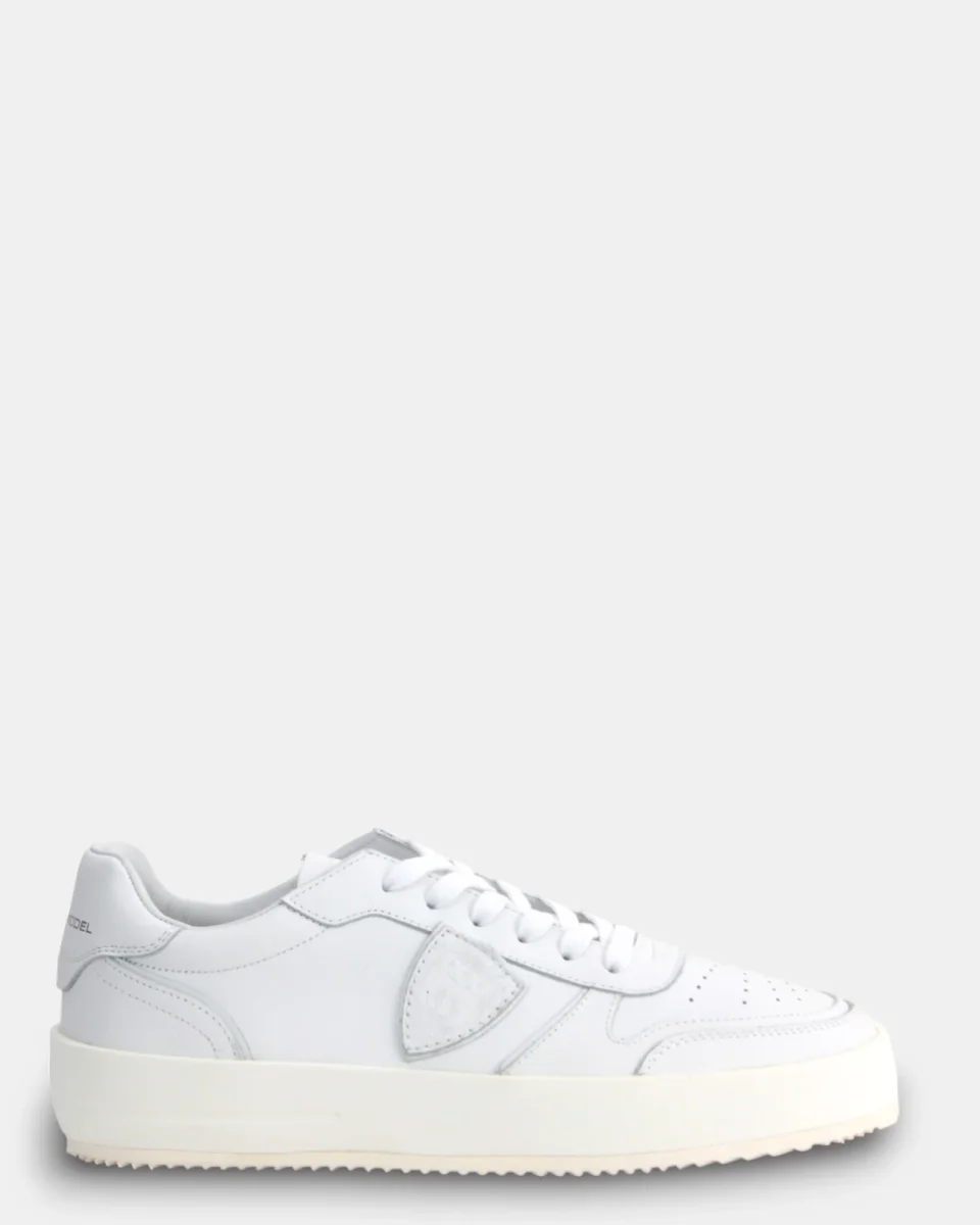 SNEAKERS PHILIPPE MODEL MOD. NICE LOW - BIANCA - immagine 5