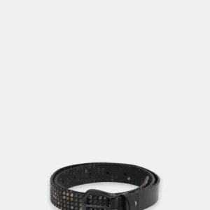 CINTURA CON BORCHIE NERA