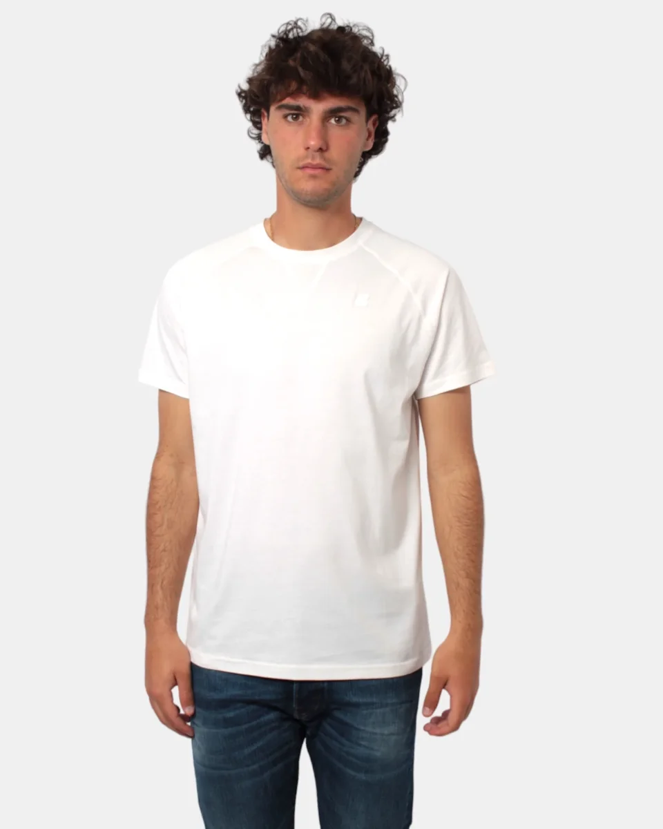 t-shirt k way white gardenia - immagine 2